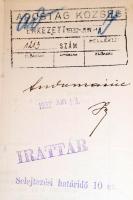 1932 Bp., Magyar Revíziós Liga által küldött levél egy megtartott revíziós gyűléssel kapcsolatban