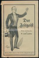S. Janik-Janikow: Der Zeitgeist. Berlin, é.n. Willi Pintert. Papírkötésben + hozzá a szerző aláírt fotója