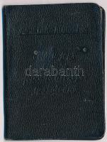 1942 Magyar Királyi Államvasutak által kiállított fényképes igazolvány