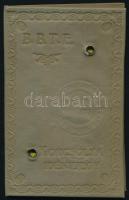 1926 Budapesti Torna Egylet által kiállított fényképes korcsolya idényjegy