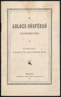 1901 Szeged, A Kolozs Sósfürdő Kolozs vármegyében, 15p