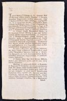 1811 Bécs, Beszámoló a forgalomban lévő bankócédulák számbavételéről és számuk szabályozásáról