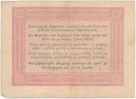 1848. 5Ft "Kossuth bankó" vörösesbarna T:III szép papír Adamo G109