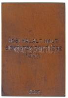 Berán Nándor (1889-1965) 1944. "MAC II. A. oszt. III. / Hősi halált halt síoktatók emlékére 194...