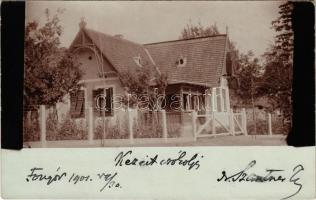 1901 Fonyód, nyaraló, villa. photo