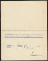 1926 Meghívó a Stefánia Szövetség és a M. Kir. Államrendőrség Esztergomi Kapitánysága által rendezet...