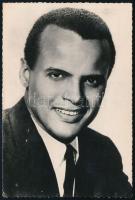 cca 1950-1960 Harry Belafonte énekes fotólapja, 15×10 cm