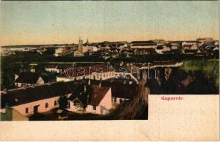 1908 Kaposvár, látkép. Gerő Zsigmond kiadása (fl)