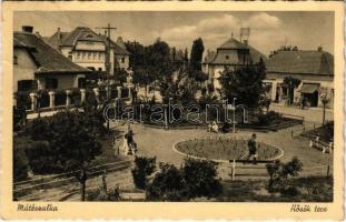 1941 Mátészalka, Hősök tere, üzletek, kerékpár