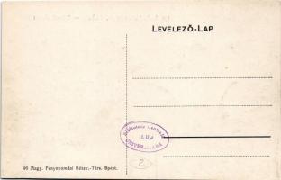 Miskolc, Kir. katolikus főgimnázium, udvari részlet