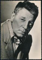 cca 1940-1950 Jean Gabin színész fotólapja 15×10 cm