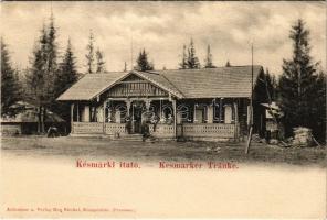 Késmárkiitató, Kezmarské Zlaby (Magas-Tátra, Tátraváros); Késmárki itató. Max Steckel / Kesmarker Tränke / restaurant