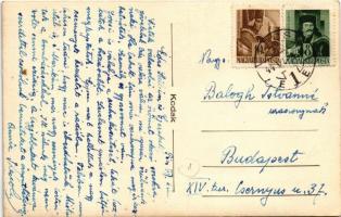 1944 Pécs, utca, Római katolikus templom. photo (EK)