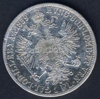 Ausztria 1859A 1Fl Ag T:3 kis ph