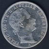 Ausztria 1859A 1Fl Ag T:3 kis ph