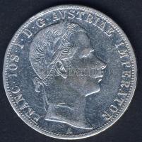 Ausztria 1860A 1Fl Ag T:3