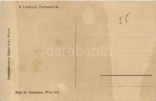 1918 Pozsony, Pressburg, Bratislava; Királyi pár látogatása: IV. Károly és Zita/ Visit of Charles IV...