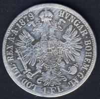 Ausztria 1879 1Fl Ag T:3/3-