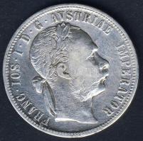 Ausztria 1879 1Fl Ag T:3/3-