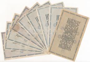 1946. 500.000AP (9x) T:II-III 
Adamo P52A