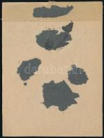 Jelzés nélkül: Delta tintát kérek. Tus, akvarell, karton, 14×10,5 cm