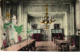 1913 Székesfehérvár, Ferenc József Nőnevelő Intézet, bentlakó növendékek tanterme, belső