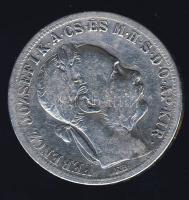 1892. 1Ft Ag "Fiumei címer" T:3