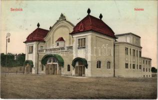 1913 Szolnok, Színház. Faragó Sándor kiadása