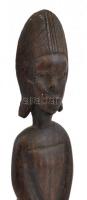 Afrikai keményfa faragott szobor. 35 cm