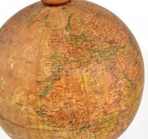 Magyar Földrajzi Intézet földgömb kopott állapotban 39 cm