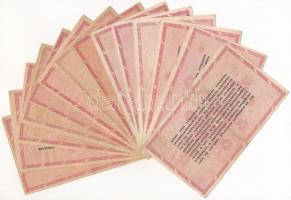 1946. 1.000.000AP (14x) sorszámozott és sorszám nélküli változatok, közte két darab "amelyekNEK...