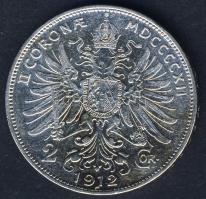 Ausztria 1912. 2K Ag T:2-/3+