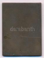 1937. "VB. 1937. V" Br céllövészeti díjplakett "Füsti ötvös" gyártói jelzéssel (...