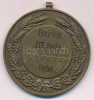 Berán Lajos (1882-1943) 1936. "Bajnok III. hely Leventeverseny 1936." Br díjérem füllel (4...