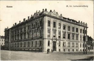 1915 Kassa, Kosice; M. kir. Kultúrmérnökség. Varga Bertalan kiadása / soil amelioration office (EK)