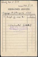 1937 Rex és Társai csillár, elektrotechnikai és műipari cikkek üzlete, Bp., Váci ucca 34, Klotild-Pa...