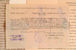 1944-46 össz 7 db Pest  Pilis Solt Kiskunvármegye és Északpestvármegye földbirtokrendező tanács irat...