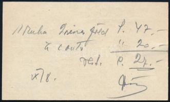 cca 1930-35 Tricot Moderne kötött-szövött divatáru különlegességek, Bp., Párisi-ucca u. 2., névjegyk...