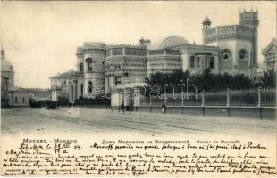 1904 Moscow, Moscou; Masion de Morosoff / Arseny Morozov House (mansion)