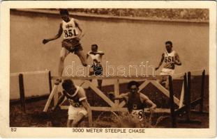 1928 Amsterdam, Olympische Spelen. 3000 Meter Steeple Chase / 1928 Summer Olympics (fa)