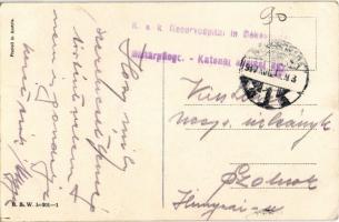 1917 Lady with daughter. Art Nouveau, B.K.W.I. 201-1. s: Mela Koehler  (EK)