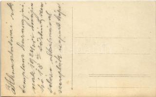 1924 Aknaszlatina, Slatinské Doly, Szolotvino, Solotvyno (Máramaros); A római katolikus templom hara...