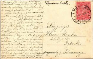 1932 Titel, utca 58-as házszámmal / street, house. photo