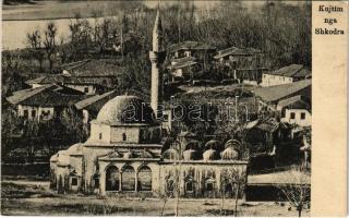 Shkoder, Shkodra, Skutari; Kujtim nga / greeting, mosque