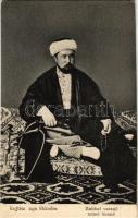 Kujtim nga Shkodra, Zubbul vatane minel imane / Greetings from Shkoder (Scutari), Albanian folklore, Islam man with hookah