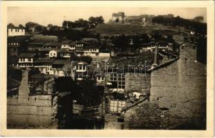 Ohrid, Ochrida; Teilansicht mit Festung / castle