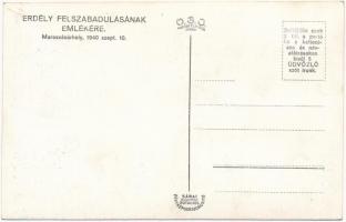 1940 Marosvásárhely, Targu Mures; bevonulás, lovaskatonák / entry of the Hungarian troops, cavalry