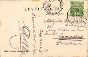 1908 Csap, Cop, Chop; Garai lak, Indóház, vasútállomás, vasutasok. Glück J. kiadása / street view, h...