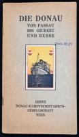 Erste Donau-Dampfschiffahrts-Gesellschaft Urlaubsfahrten auf der Donau von Passau bis Giurgiu und Russe Wien, 1934. DDSG