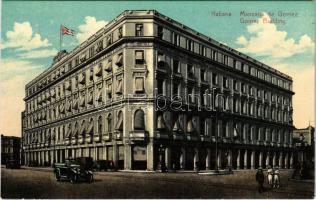 Havana, La Habana, Havanna; Monzana de Gomez / Gomez Building, automobile. Edición Jordi No. 91.